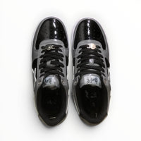 A Bathing Ape BAPE STA men's low-top sneakers in Grey/Black, product view 4