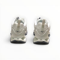 WSS Sports Shoes Mizuno Wave Prophecy 14S womens running shoes in white and grey with Infinity Wave plate heel detail