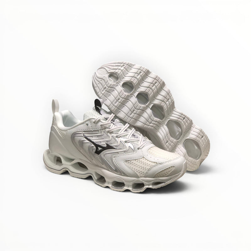 Mizuno Wave Prophecy 14 S men's running shoes in White/Silver