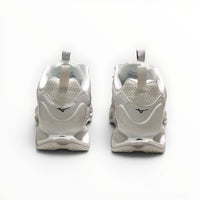 Mizuno Wave Prophecy 14 S men's running shoes in White/Silver – heel view
