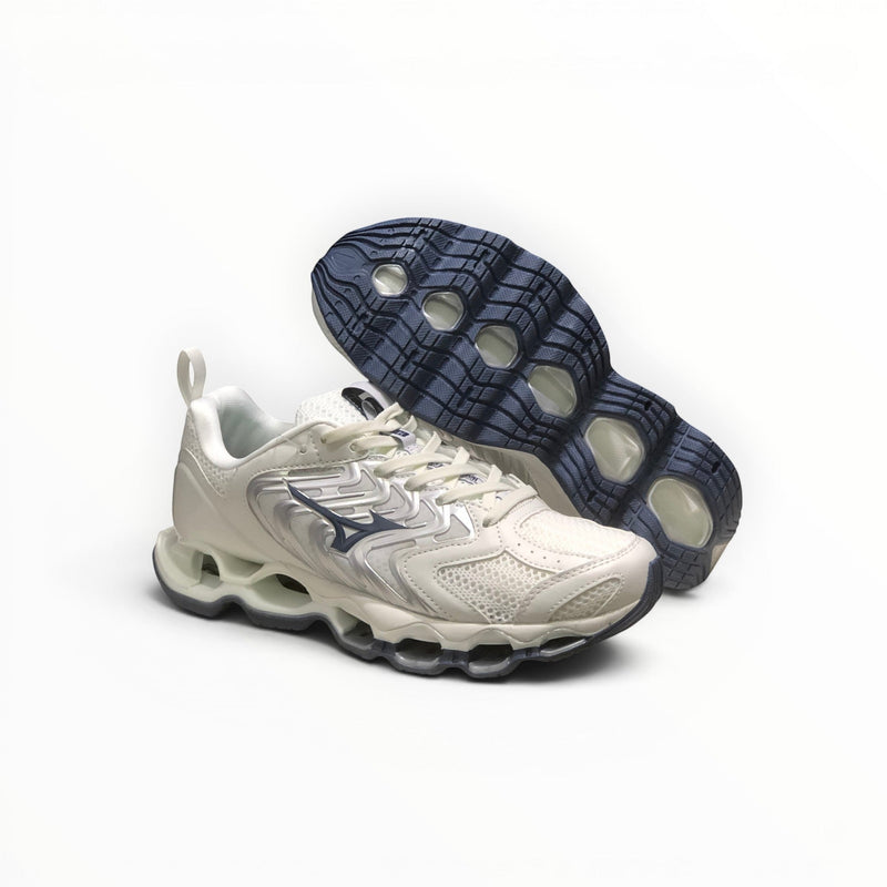 Mizuno Wave Prophecy 14 S men's running shoes in White/Navy