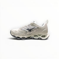 Mizuno Wave Prophecy 14 S men's running shoes in White/Navy – product view 2