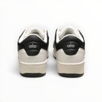 Alo Recovery Mode women's lifestyle sneakers in Black/White, product view 6