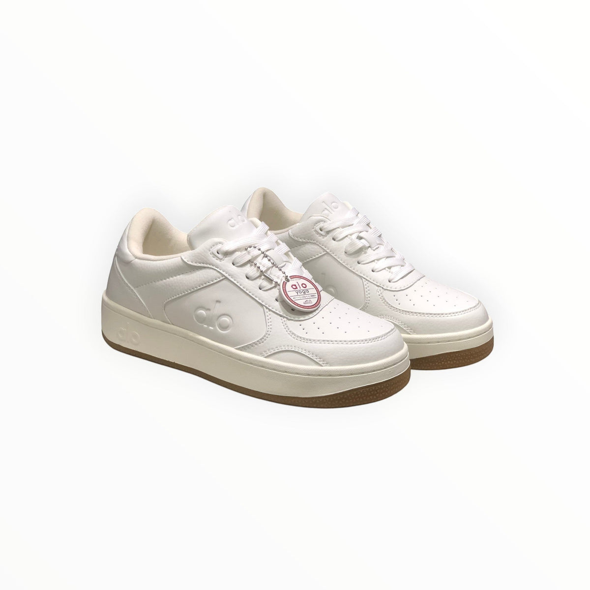 Alo Recovery Mode women's lifestyle sneakers in Natural White, product view 1