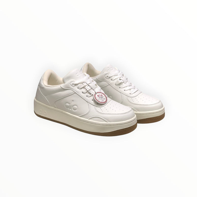 Alo Recovery Mode women's lifestyle sneakers in Natural White, product view 1