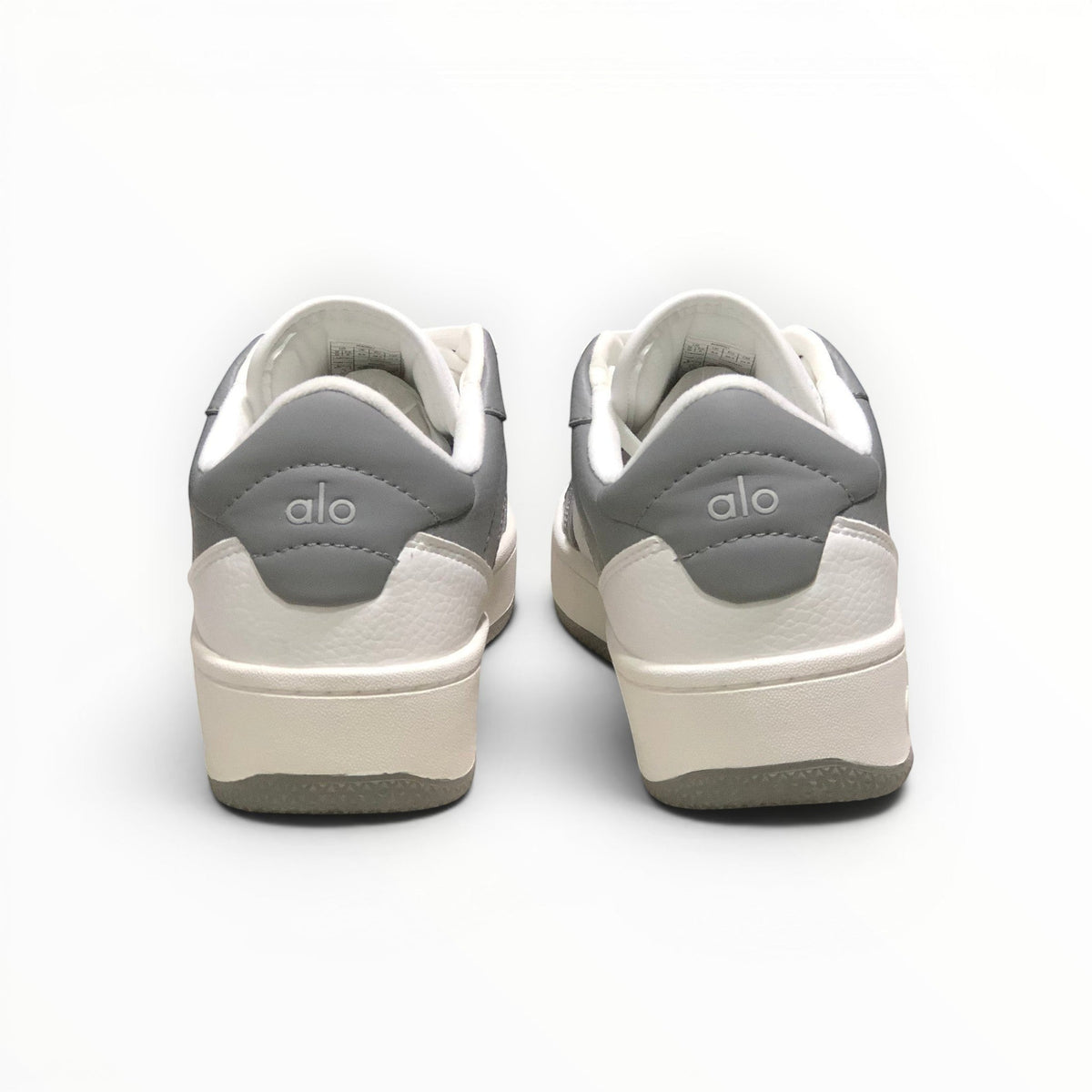 Alo Recovery Mode men's lifestyle sneakers in Gravel/White, product view 6