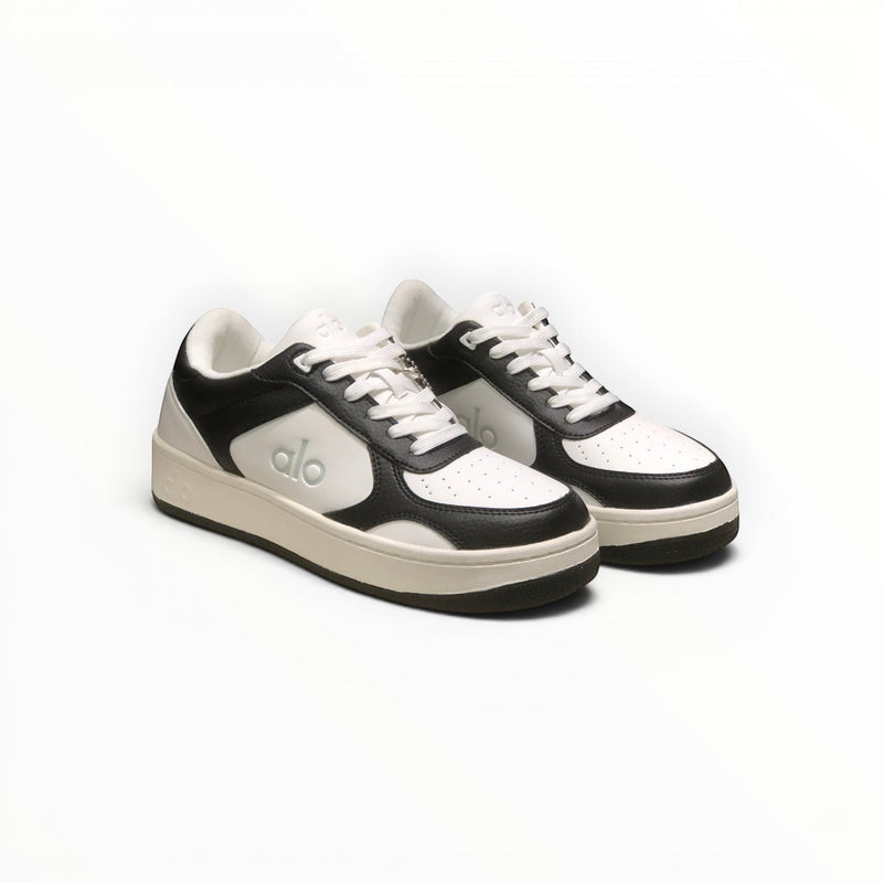 Alo Recovery Mode men's lifestyle sneakers in Black/White, product view 1