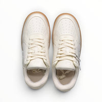 Alo Recovery Mode men's lifestyle sneakers in Natural White/Gum, product view 2
