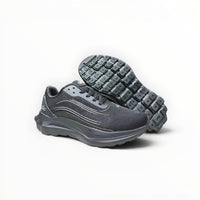 Alo Runner women's performance running shoes in Charcoal/Grey, product view 1