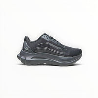 Alo Runner women's performance running shoes in Charcoal/Grey, product view 7