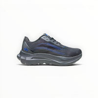 Alo Runner women's performance running shoes in Charcoal/Blue, product view 7