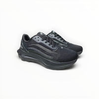 Alo Runner men's performance running shoes in Charcoal/Grey, product view 4