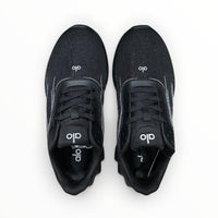 Alo Runner men's performance running shoes in Charcoal/Grey, product view 5