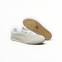 Alo Sunset Sneaker women's suede lifestyle shoes in Sandstone, product view 5