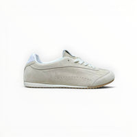 Alo Sunset Sneaker women's suede lifestyle shoes in Sandstone, product view 8