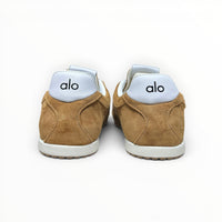 Alo Sunset Sneaker men's suede lifestyle shoes in Rich Sun-Kissed Brown, product view 7