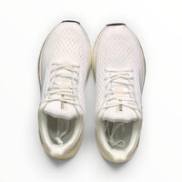 Brooks Glycerin Max women's running shoe in Pearlized White/Bay, top view