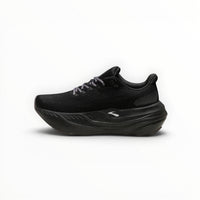 Brooks Glycerin Max women's running shoe in Black/Orchid Ice/Grey, medial side view