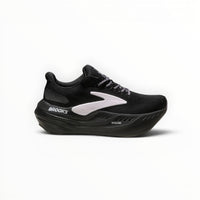 Brooks Glycerin Max men's running shoe in Black/Orchid Ice/Grey, alternate lateral side view