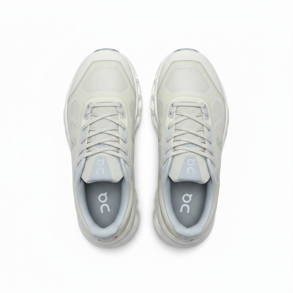 On Cloudtilt Remix women's walking shoes in Cream/Ice Blue/Ivory, product view 3