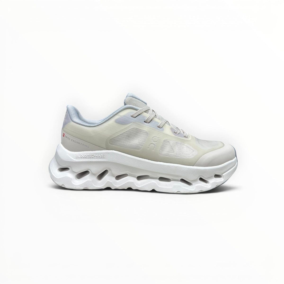 On Cloudtilt Remix women's walking shoes in Cream/Ice Blue/Ivory, product view 6