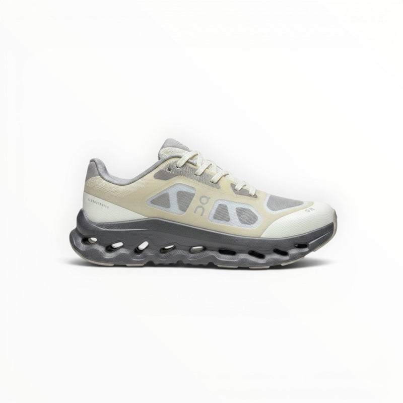 On Cloudtilt Remix women's walking shoes in Cream/Sand/Charcoal, product view 1