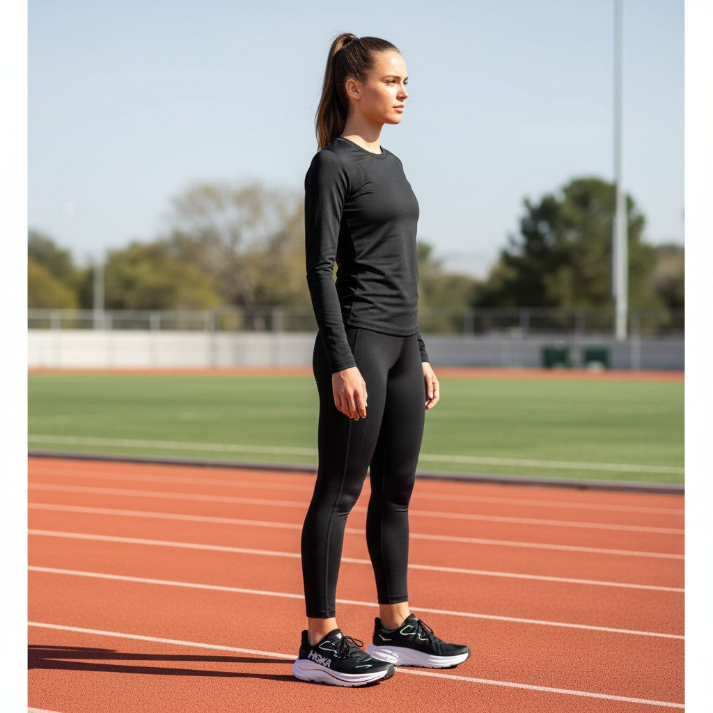 Hoka Clifton 10 Women's Black/White running shoe – image 5
