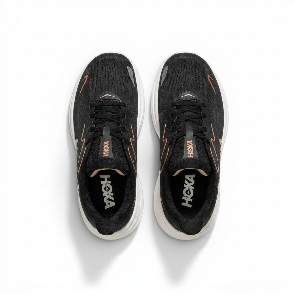 Hoka Clifton 10 Women's Black/Rose Gold running shoe – image 4