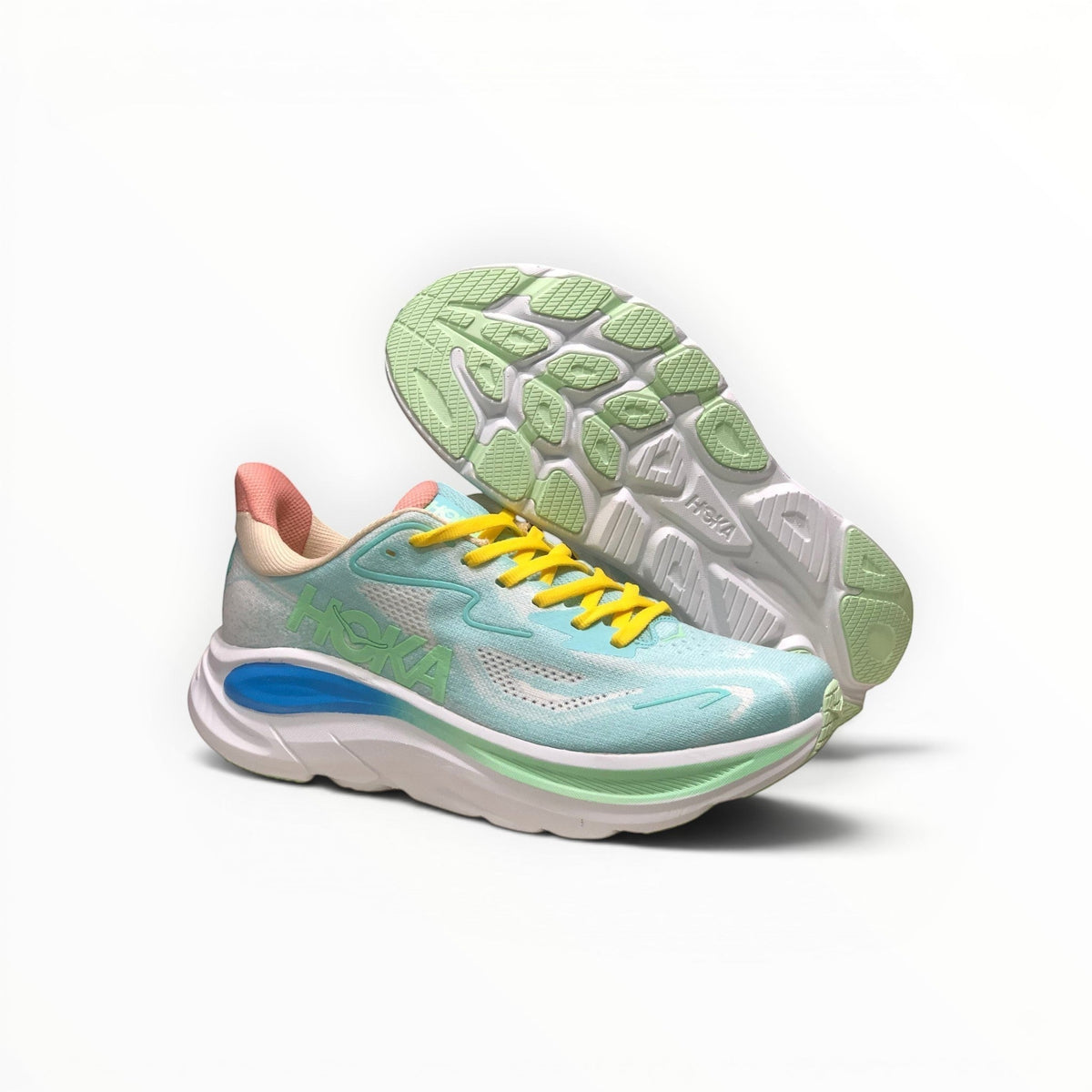 Hoka Clifton 10 Women's Blue Spark/White running shoe – image 4