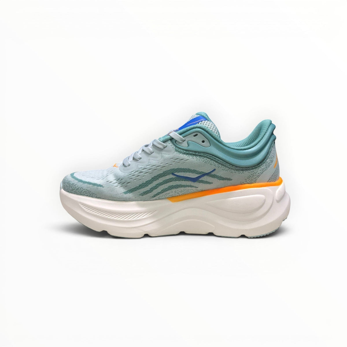 Hoka Bondi 9 women's running shoe in Drizzle/Downpour, pair view
