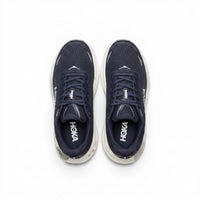 Hoka Bondi 9 women's running shoe in Midnight Blue/Varsity Navy, top view