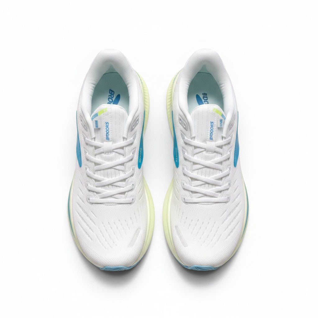 Brooks Glycerin Max 2 women's running shoes in Bright White/Black/Nightlife, product view 4