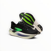 Brooks Glycerin Max 2 men's running shoes in Phantom/White/Green Gecko, product view 3