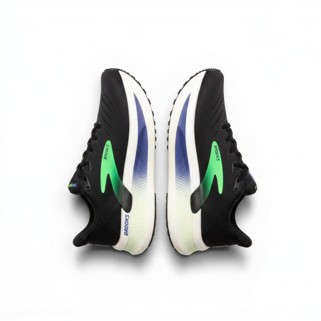 Brooks Glycerin Max 2 men's running shoes in Phantom/White/Green Gecko, product view 4