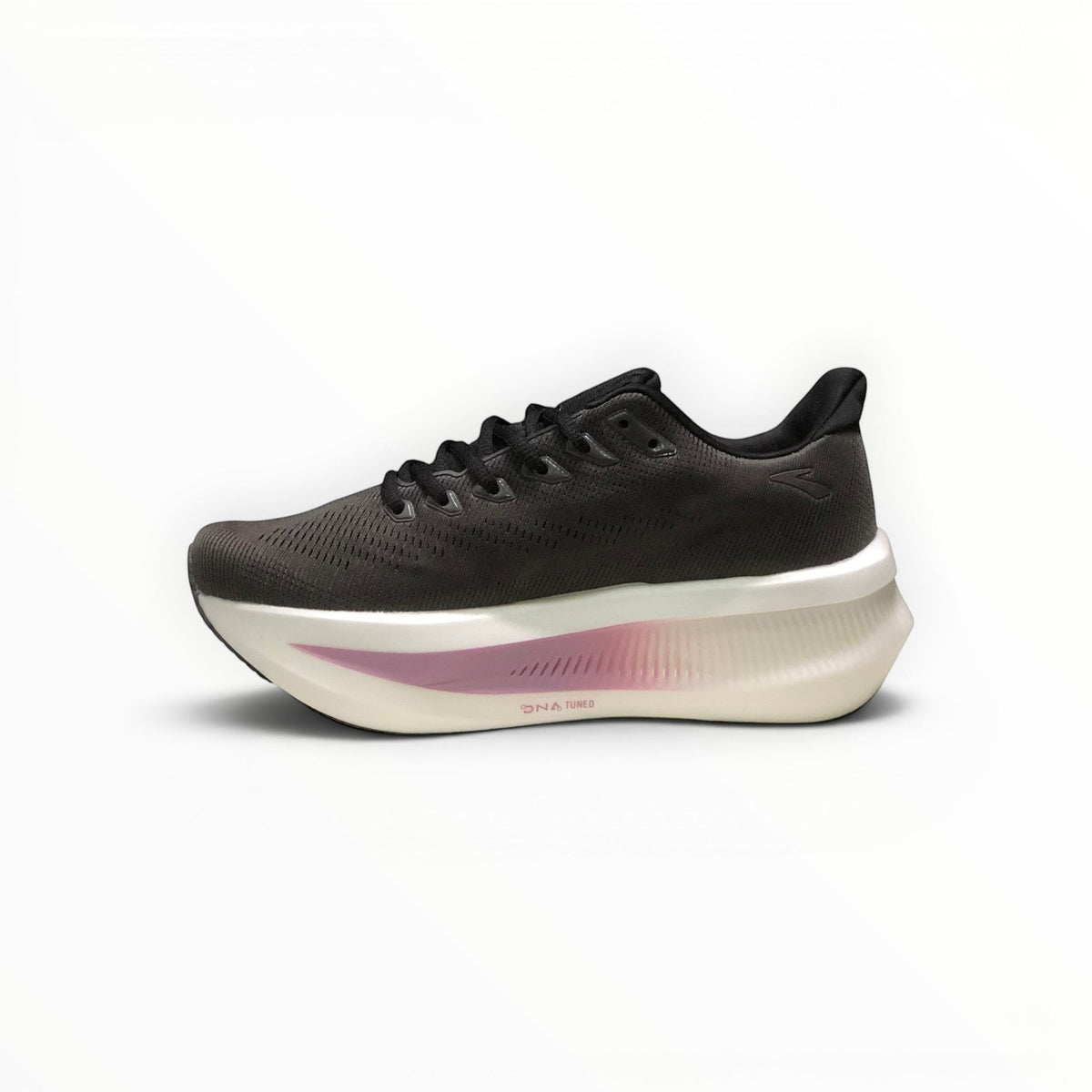 Brooks Glycerin Max 2 men's running shoes in Black/Peach/Clear, product view 2