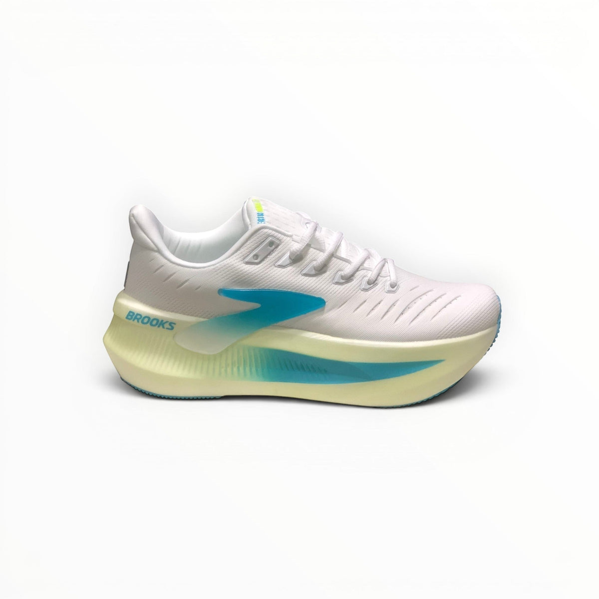 Brooks Glycerin Max 2 men's running shoes in Bright White/Black/Nightlife, product view 1