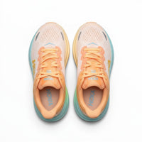 Hoka Bondi 9 men's running shoe in Stardust/Outer Orbit, top view