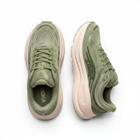 Hoka Bondi 9 men's running shoe in Sea Moss/Eucalyptus, top view