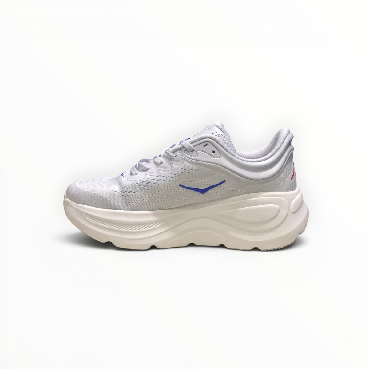 Hoka Bondi 9 men's running shoe in Cosmic Grey/Ultramarine, pair view