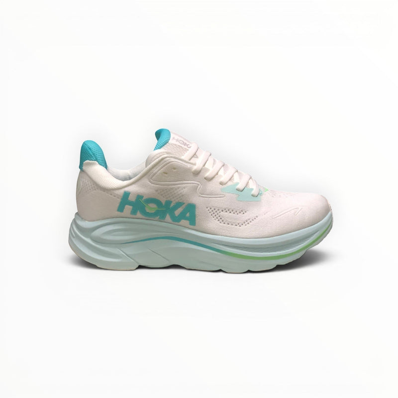 Hoka Clifton 10 Men's White/Skyward Blue running shoe – image 1