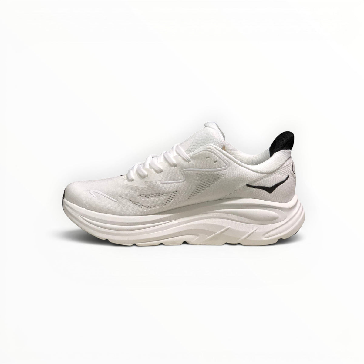 Hoka Clifton 10 Men's White/Black running shoe – image 2