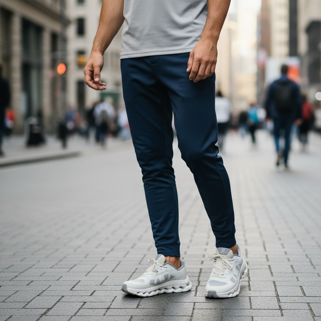 On Cloudtilt Remix men's walking shoes in Ivory/Silver, product view 5