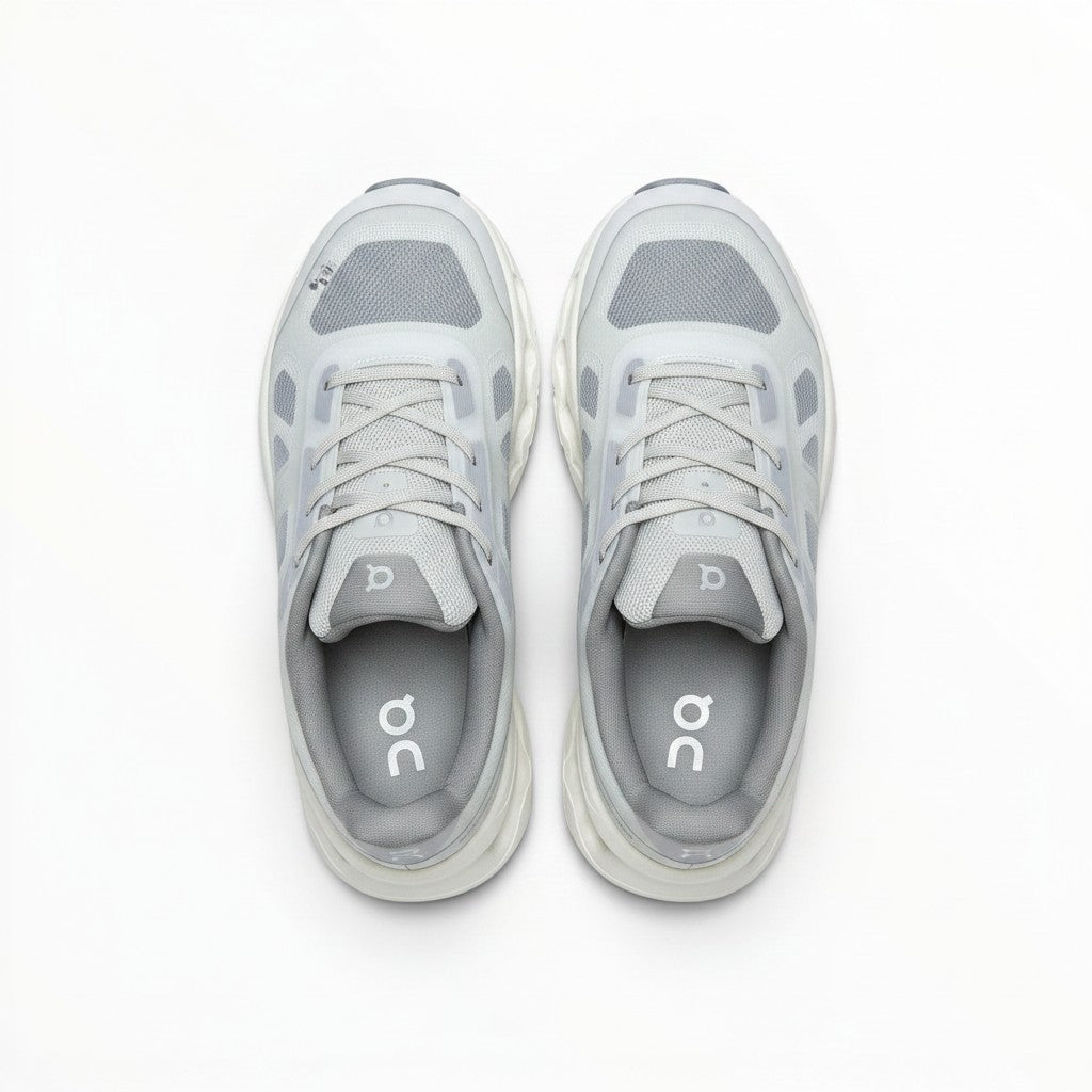 On Cloudtilt Remix men's walking shoes in Glacier/Ivory, product view 4