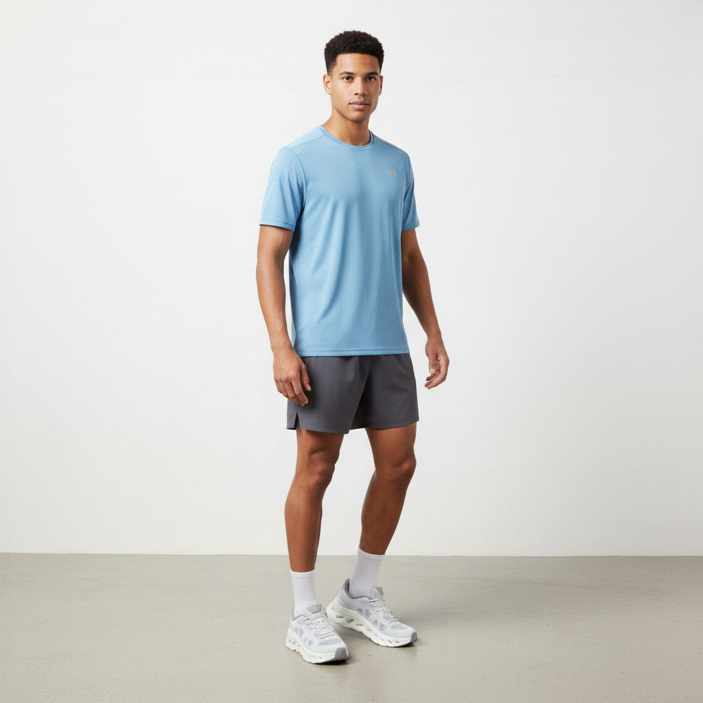 On Cloudtilt Remix men's walking shoes in Glacier/Ivory, product view 5