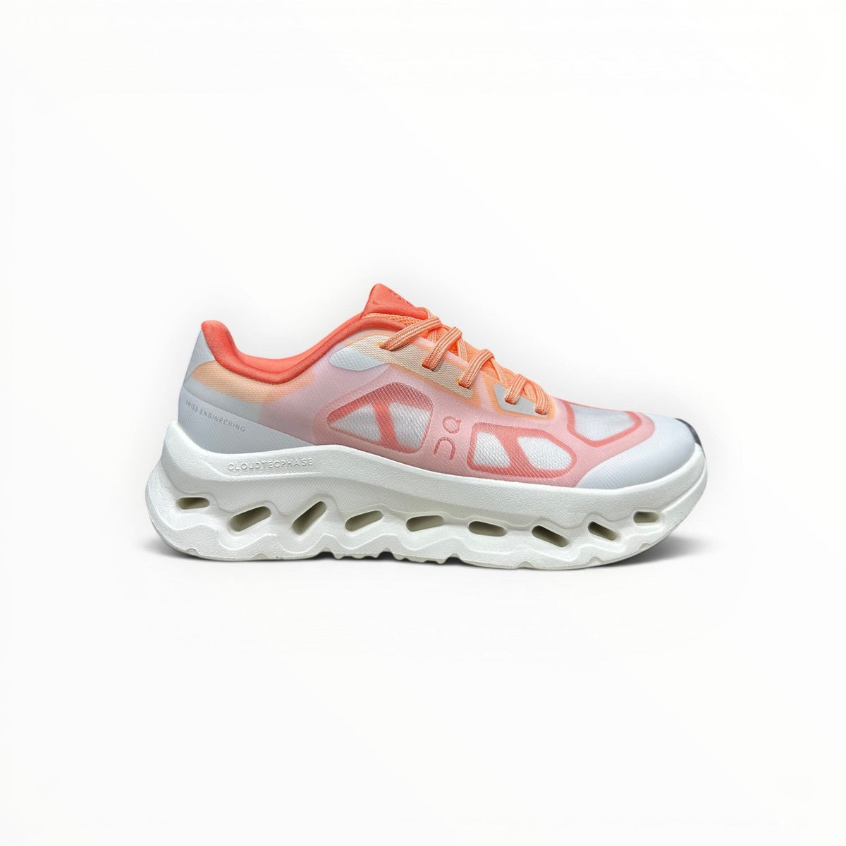 On Cloudtilt Remix men's walking shoes in Coral/Peach/Ivory, product view 6