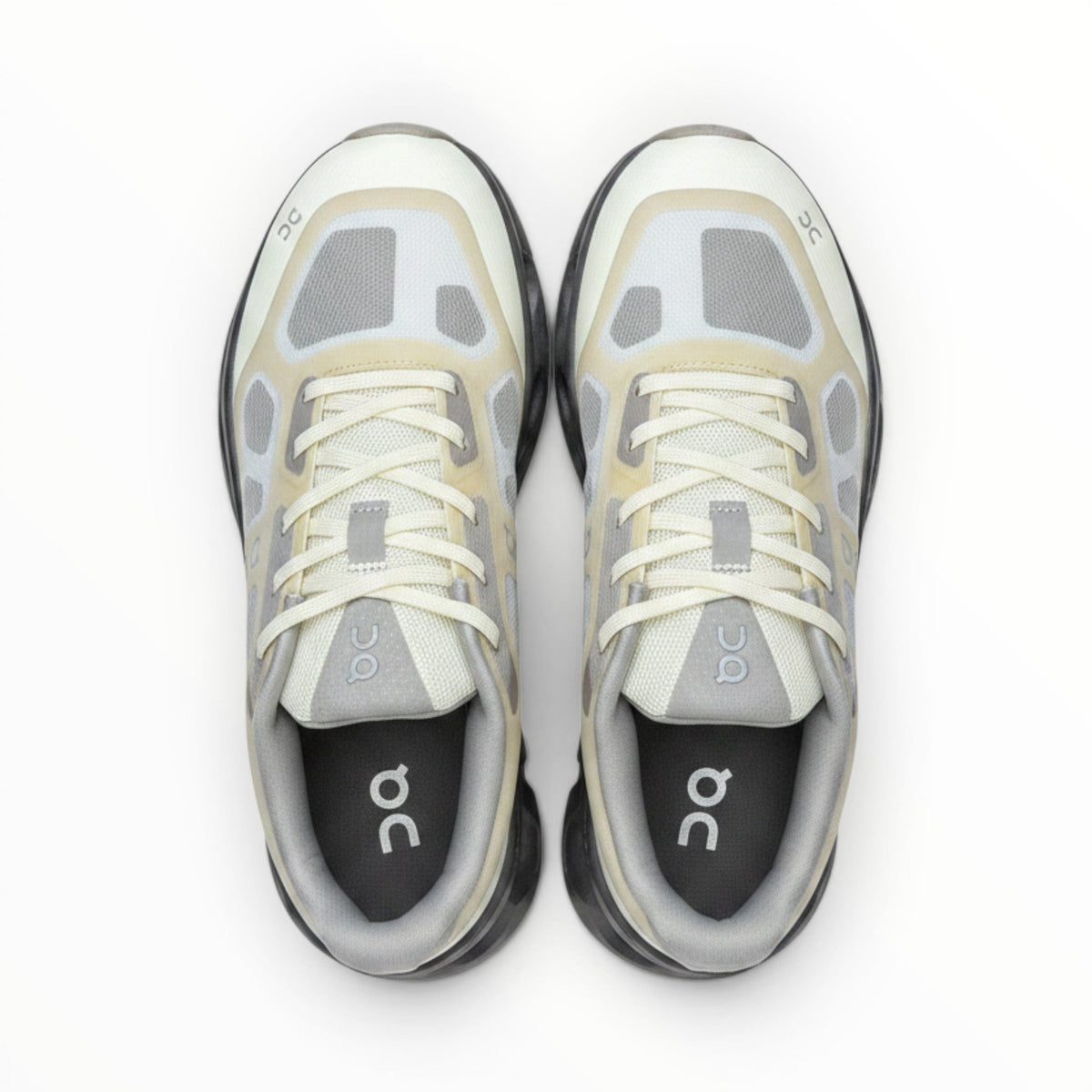 On Cloudtilt Remix men's walking shoes in Cream/Sand/Charcoal, product view 4