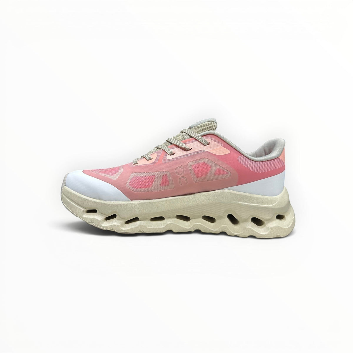 On Cloudtilt Remix men's walking shoes in Rose/Peach/Ivory, product view 2