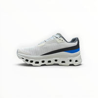 On Cloudmonster Void men's shoe in White/Glacier - product view 2