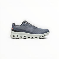 On Cloudmonster Void men's shoe in Lime/Glacier Ash - product view 1