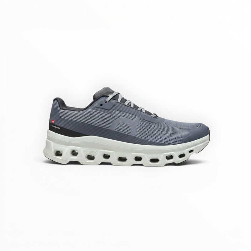 On Cloudmonster Void men's shoe in Lime/Glacier Ash - product view 1